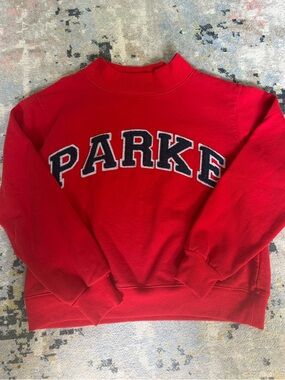 Red PARKE Sweatshirt